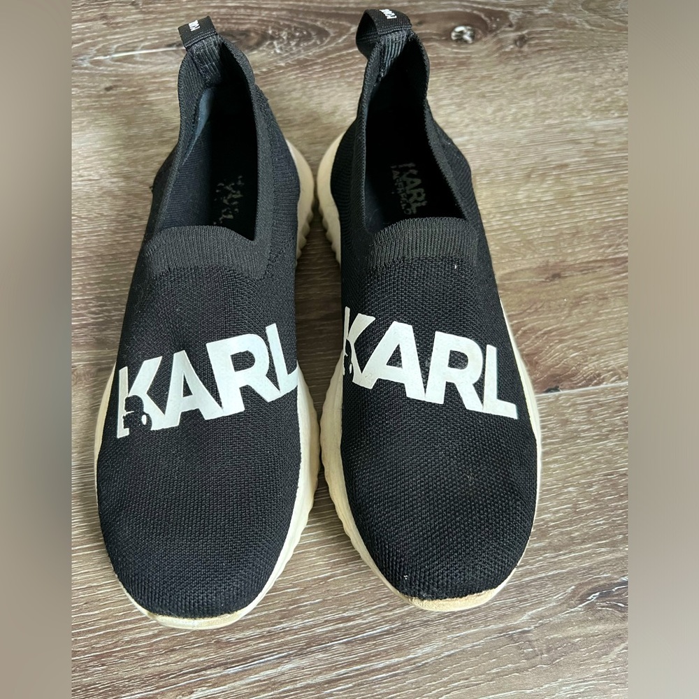 KARL LAGERFELD  SNEAKERS BLACK size 38 (8)